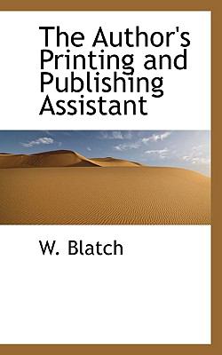 Author's Printing and Publishing Assistant  N/A 9781110408115 Front Cover