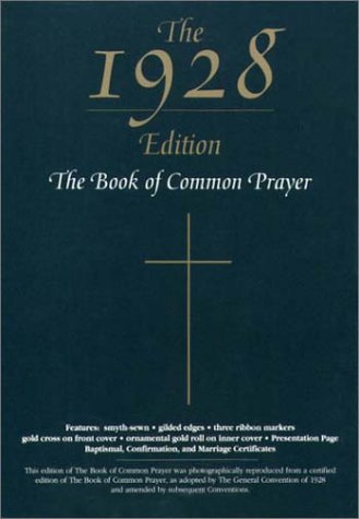 1928 Book of Common Prayer  N/A 9780195285116 Front Cover