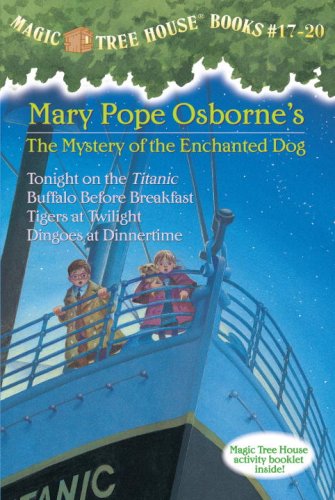 Magic Tree House Books 17-20 Boxed Set The Mystery of the Enchanted Dog N/A 9780375858116 Front Cover