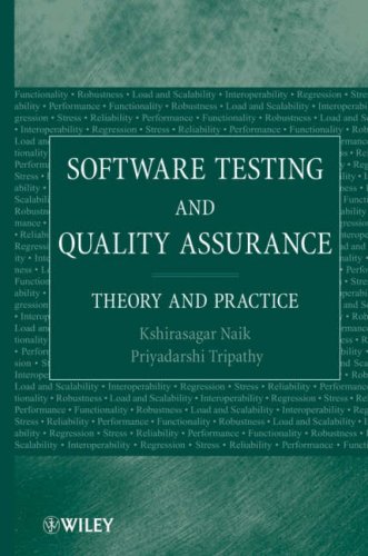 Software Testing and Quality Assurance Theory and Practice  2008 9780471789116 Front Cover