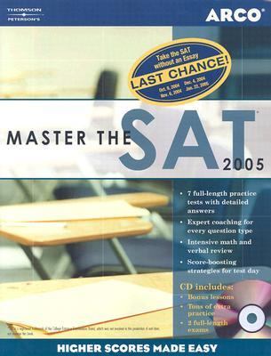 Master the SAT : 2005 6th 2004 9780768917116 Front Cover