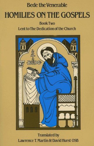 Homilies on the Gospels Book Two: Lent to the Dedication of the Church N/A 9780879079116 Front Cover