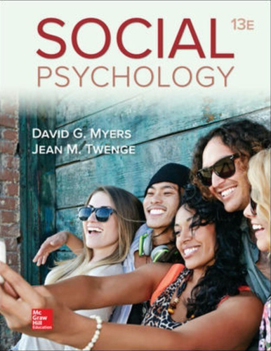 SOCIAL PSYCHOLOGY                       N/A 9781260397116 Front Cover