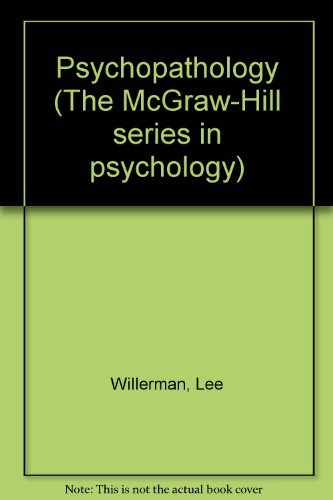Psychopathology   1990 9780070703117 Front Cover