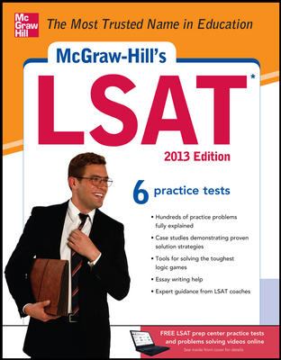 McGraw-Hill's LSAT, 2013 Edition  7th 2013 9780071764117 Front Cover
