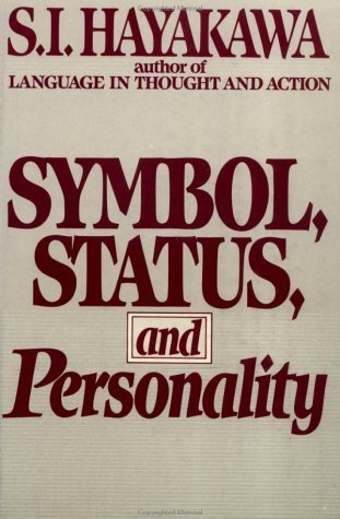 Symbol, Status, and Personality   1966 9780156876117 Front Cover