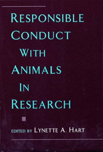 Responsible Conduct with Animals in Research   1999 9780195105117 Front Cover