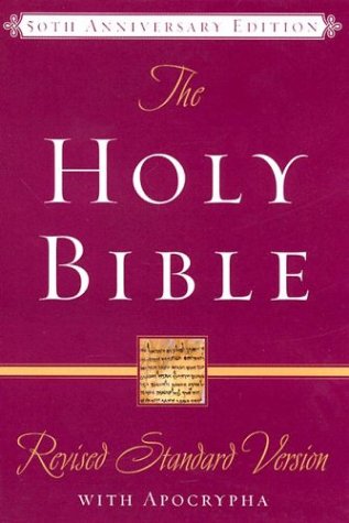 Revised Standard Version Bible with Apocrypha  5th (Annotated) 9780195288117 Front Cover