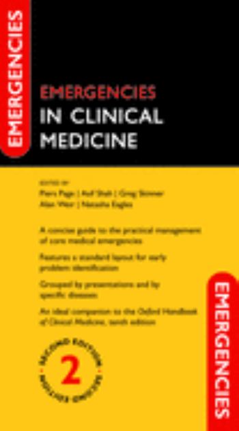 Emergencies in Clinical Medicine  2nd 9780198779117 Front Cover
