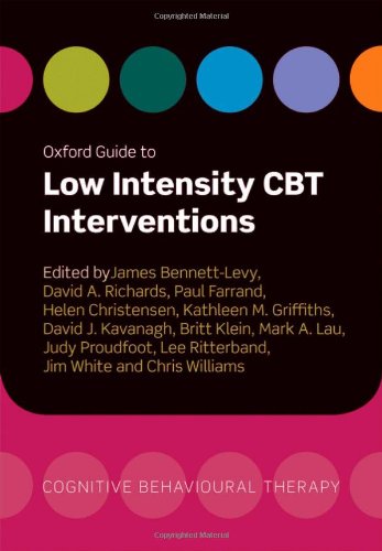 Oxford Guide to Low Intensity CBT Interventions   2010 9780199590117 Front Cover