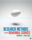 Research Methods for the Behavioral Sciences   2014 9781412975117 Front Cover