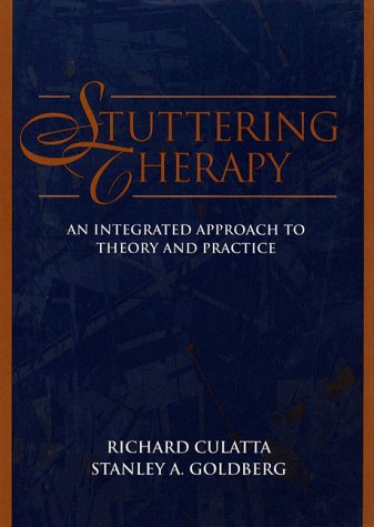 Stuttering Therapy An Integrated Approach to Theory and Practice  1995 9780023263118 Front Cover