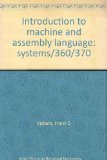 Introduction to Machine and Assembly Language, Systems/360/370   1971 9780030854118 Front Cover