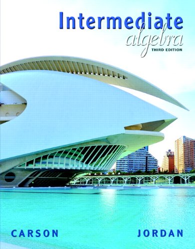 Intermediate Algebra  3rd 2011 9780321607119 Front Cover