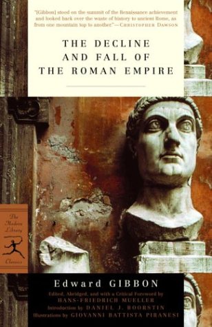 Decline and Fall of the Roman Empire Abridged Edition  2003 9780375758119 Front Cover