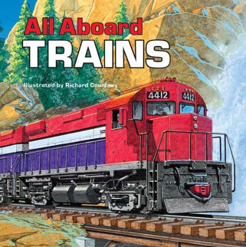 All Aboard Trains   1989 9780448191119 Front Cover