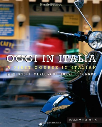 Oggi in Italia  9th 2012 9780495902119 Front Cover