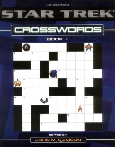 Star Trek Crosswords Book 1   2003 9780743463119 Front Cover