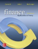 Finance: Applications and Theory with Connect Plus  3rd 2015 9781259279119 Front Cover