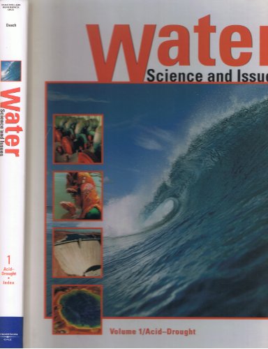 Water : Science and Issues  2003 9780028656120 Front Cover
