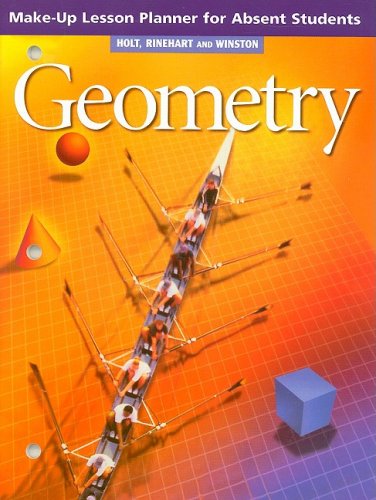 Geometry : Make-up Lesson Planner N/A 9780030648120 Front Cover