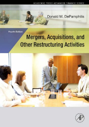 Mergers, Acquisitions, and Other Restructuring Activities  4th 2008 9780123740120 Front Cover