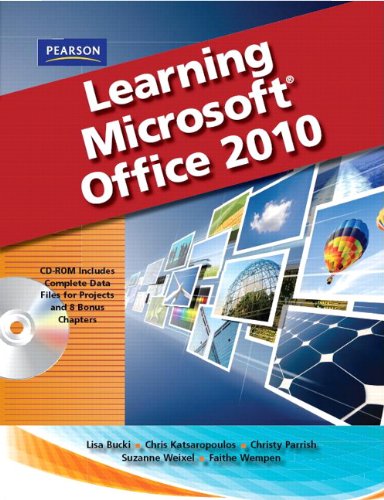 Learning Microsoft Office 2010   2011 (Student Manual, Study Guide, etc.) 9780135109120 Front Cover
