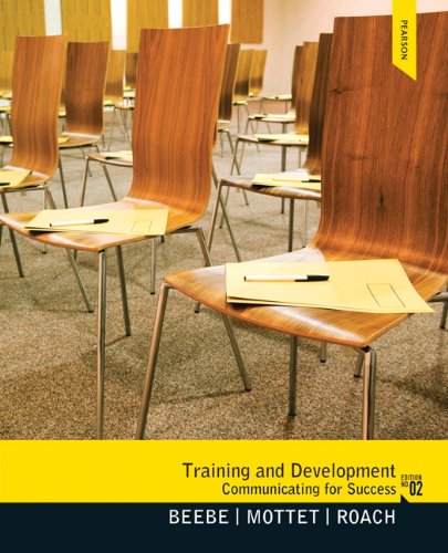 Training and Development Communicating for Success 2nd 2013 9780205006120 Front Cover