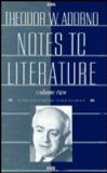 Notes to Literature  N/A 9780231069120 Front Cover