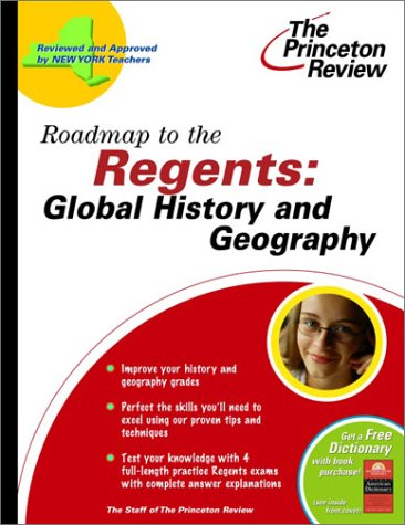 Roadmap to the Regents Global History and Geography  2003 9780375763120 Front Cover