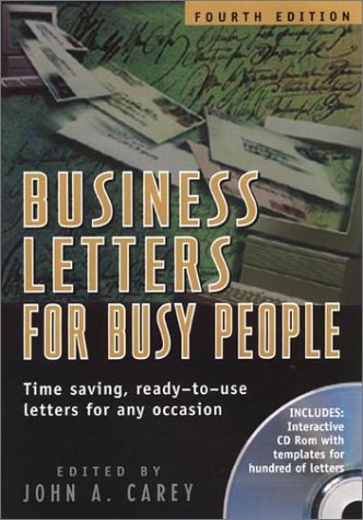 Business Letters for Busy People, Fourth Edition  4th 2002 9781564146120 Front Cover