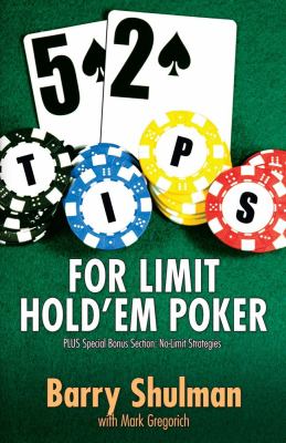 52 Tips for Limit Hold'em Poker  N/A 9781580423120 Front Cover