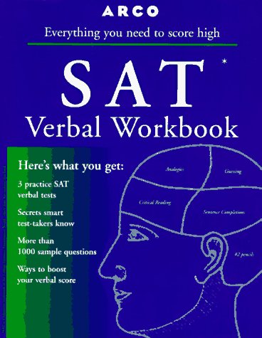 SAT Verbal Workbook Scholastic Assessment Test 6th 9780028617121 Front Cover