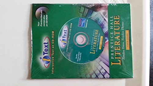 Prentice Hall Literature Interactive Textbook CD-ROM  2005 9780130686121 Front Cover