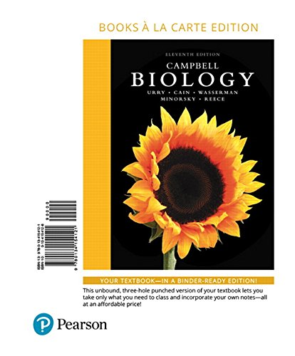 Cover art for Campbell Biology: Books a La Carte Edition, 11th Edition