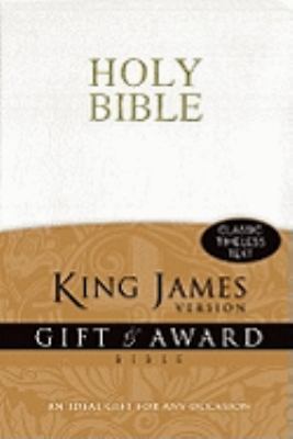 King James Version Gift and Award Bible  N/A 9780310949121 Front Cover