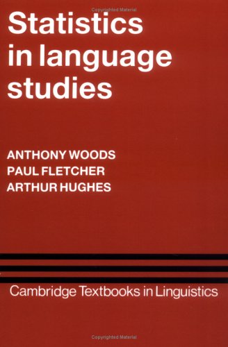 Statistics in Language Studies   1986 9780521273121 Front Cover