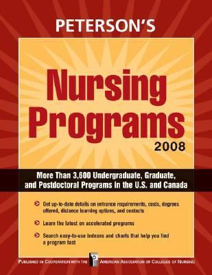 Peterson's Nursing Programs  13th 9780768924121 Front Cover