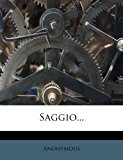 Saggio  N/A 9781277982121 Front Cover