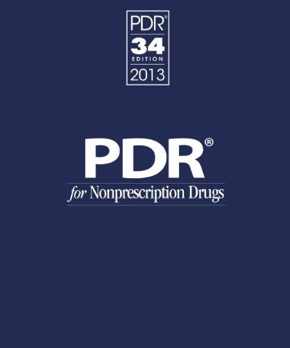 PDR for Nonprescription Drugs 2013  34th 2012 9781563638121 Front Cover