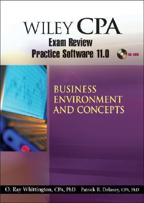 Wiley CPA Examination Review Practice Software 11. 0 BEC Revised  12th 2006 9780470051122 Front Cover