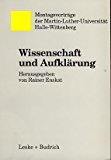 Wissenschaft Und Aufklärung:   1997 9783810017123 Front Cover