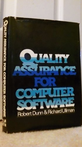 Quality Assurance for Computer Software  1982 9780070183124 Front Cover