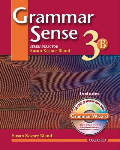 Grammar Sense: Level 3 Student Book B with Wizard CD-ROM  Student Manual, Study Guide, etc.  9780194397124 Front Cover