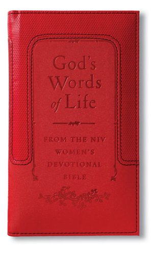 God's Words of Life From the NIV Women's Devotional Bible  2005 9780310810124 Front Cover