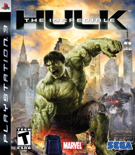 The Incredible Hulk PlayStation 3 artwork