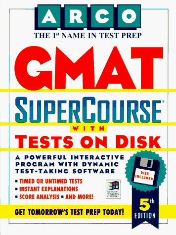ARCO GMAT SuperCourse 5th 9780028606125 Front Cover