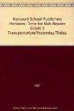 Transportation of Yesterday and Today  3rd 9780153333125 Front Cover