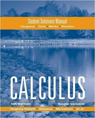 Calculus  5th 2009 9780470414125 Front Cover