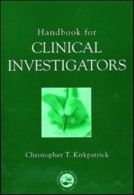 Handbook for Clinical Investigators   2002 9780748407125 Front Cover